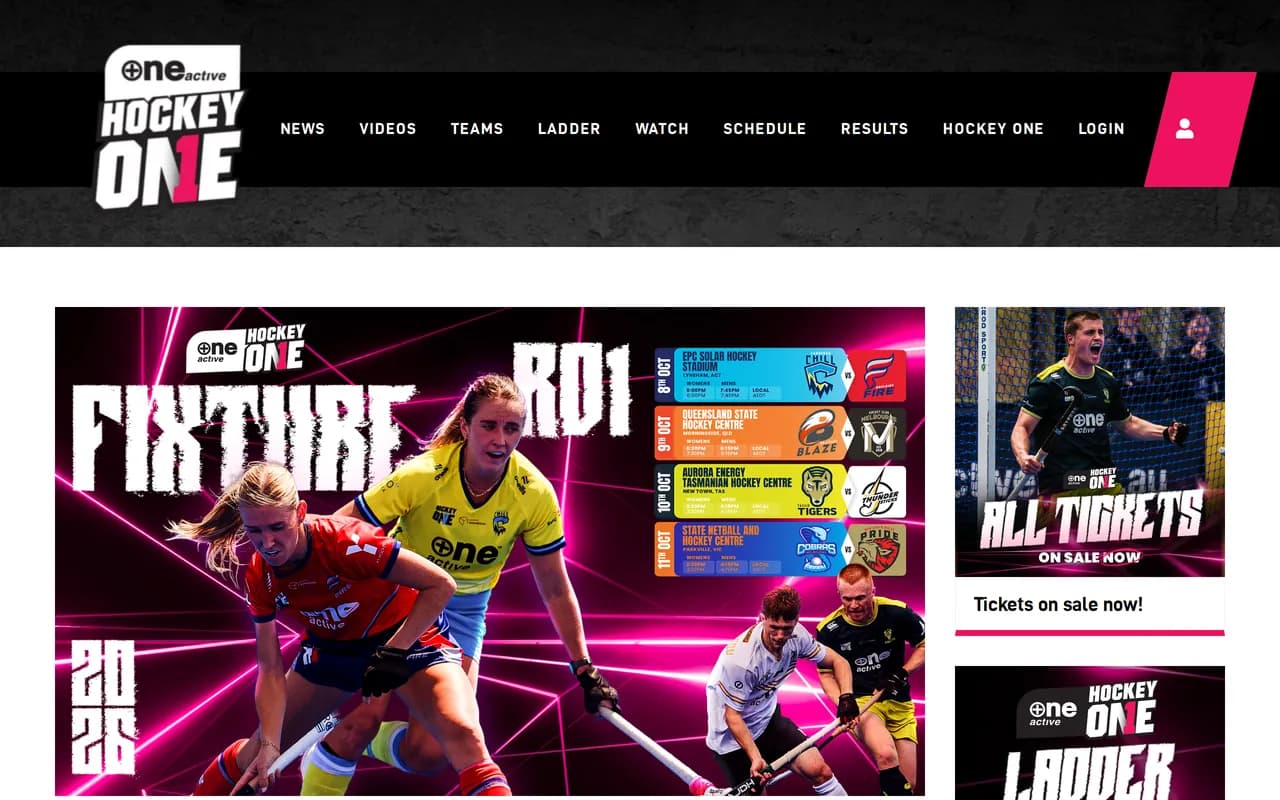 Screenshot of the competition site